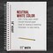 11" x 14" Sketch Book Pad, Pack of 2, 100 Sheets Each, 60lb (100gsm) - Spiral Bound Artist Sketching Drawing Paper Pad, Acid-Free - Graphite Colored Pencils, Charcoal - Adults Students